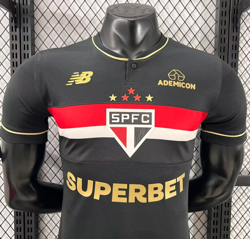 2025/2026 Wersja zawodnicza São Paulo Wyjazdowa Koszulka piłkarska Jakość tajska 1:1 - obrazek 3