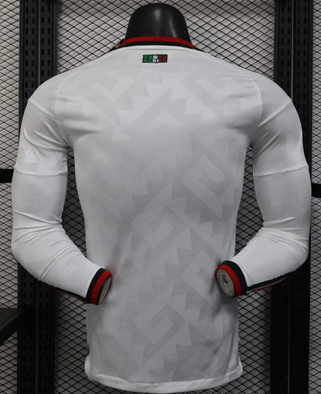 2026 Versão jogador Manga longa México Fora Camisa de futebol Qualidade tailandesa 1:1 - Image 2