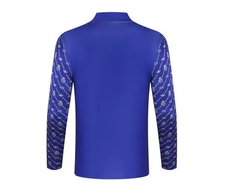2024/2025 Real Madrid Royal Violet Collaboration model Survêtement demi-zip Maillot de football Qualité thaï 1:1 Ensemble – Image 4