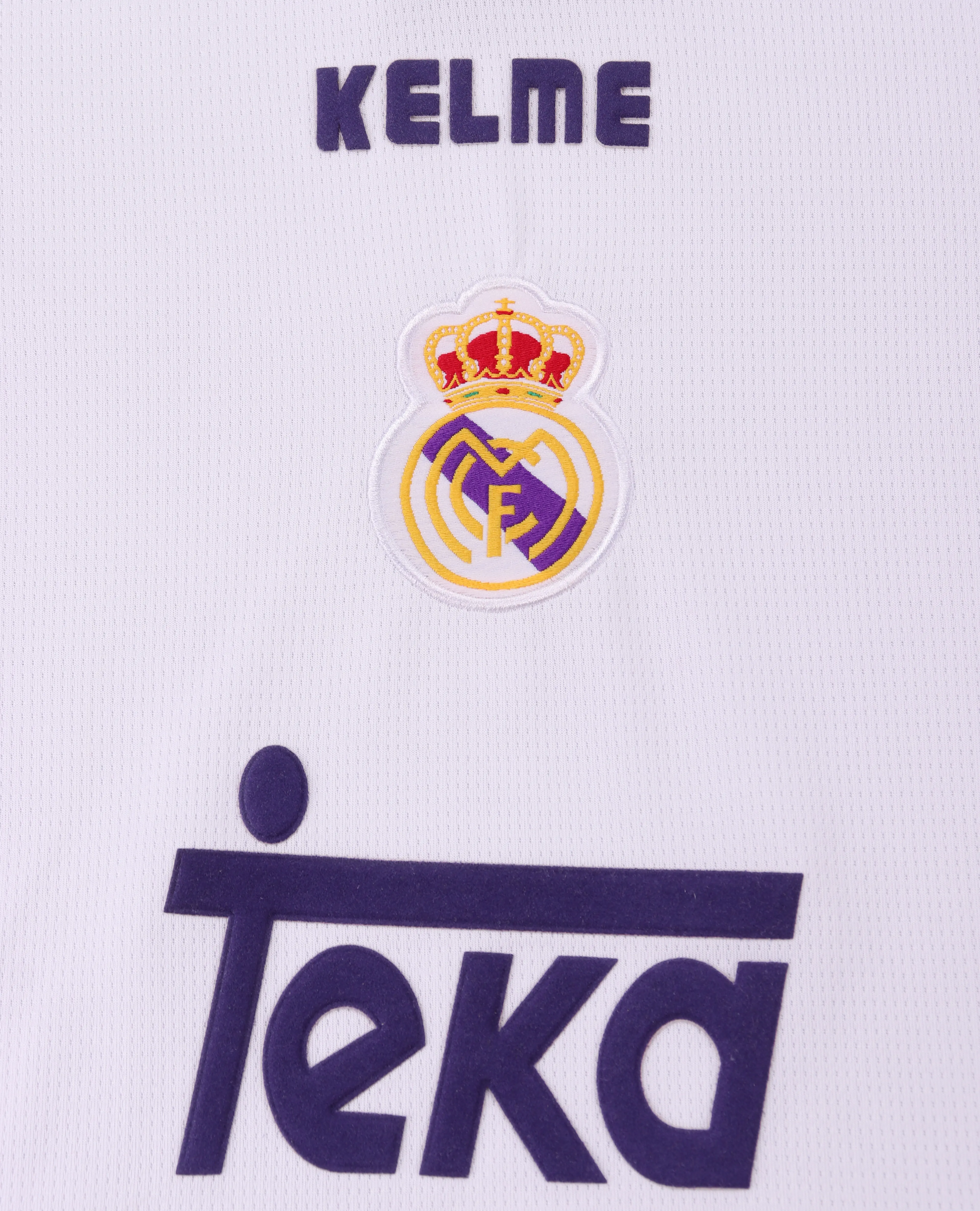 1997-1998 Retro Real Madrid Home Football Shirt 1:1 Thai Quality Kids Size - Image 5