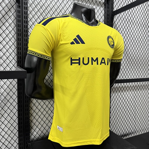 2026/2027 Versão jogador Al-Nassr Casa Camisa de futebol Qualidade tailandesa 1:1 - Image 3