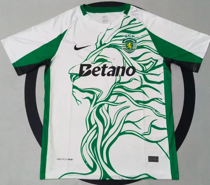 2025/2026 Sporting Lisbon Édition spéciale 02 Maillot de football Qualité thaï 1:1