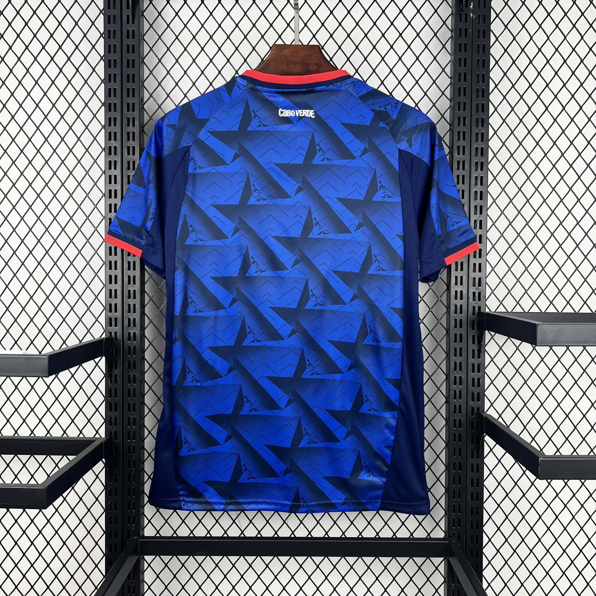 2026 Cape Verde Selección nacional Local Camiseta de fútbol Calidad tailandesa 1:1 - Imagen 2