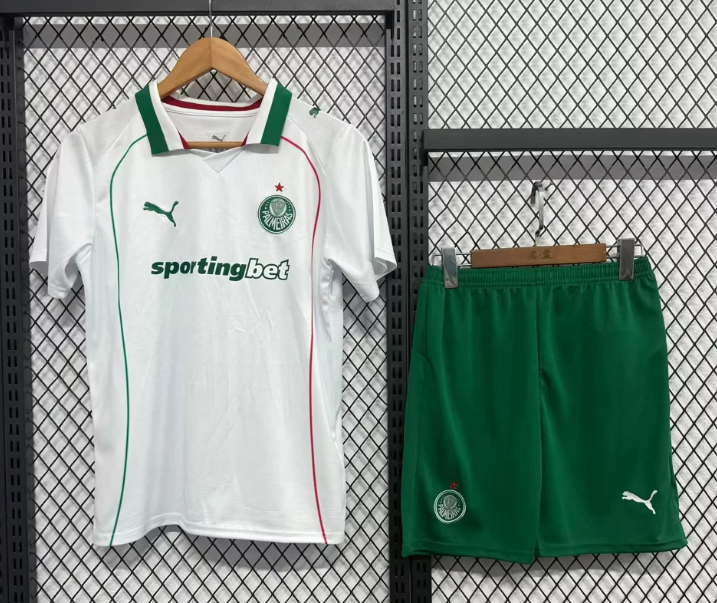 2026/2027 Palmeiras Auswärts Trikot 1:1 Thai-Qualität Kindergröße