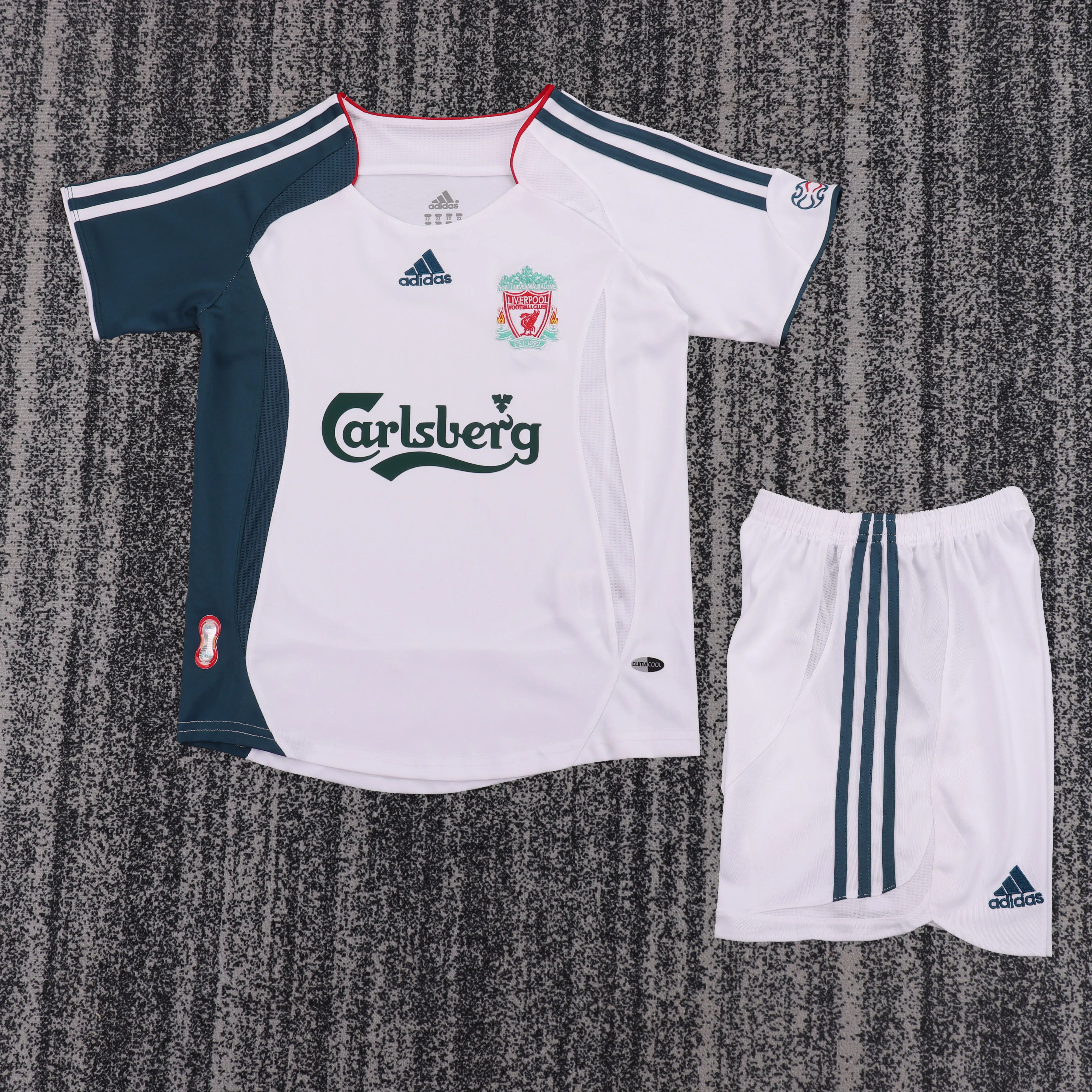 2006/2008 Retro Liverpool Away Football Jersey 1:1 Thai Quality Kids Size