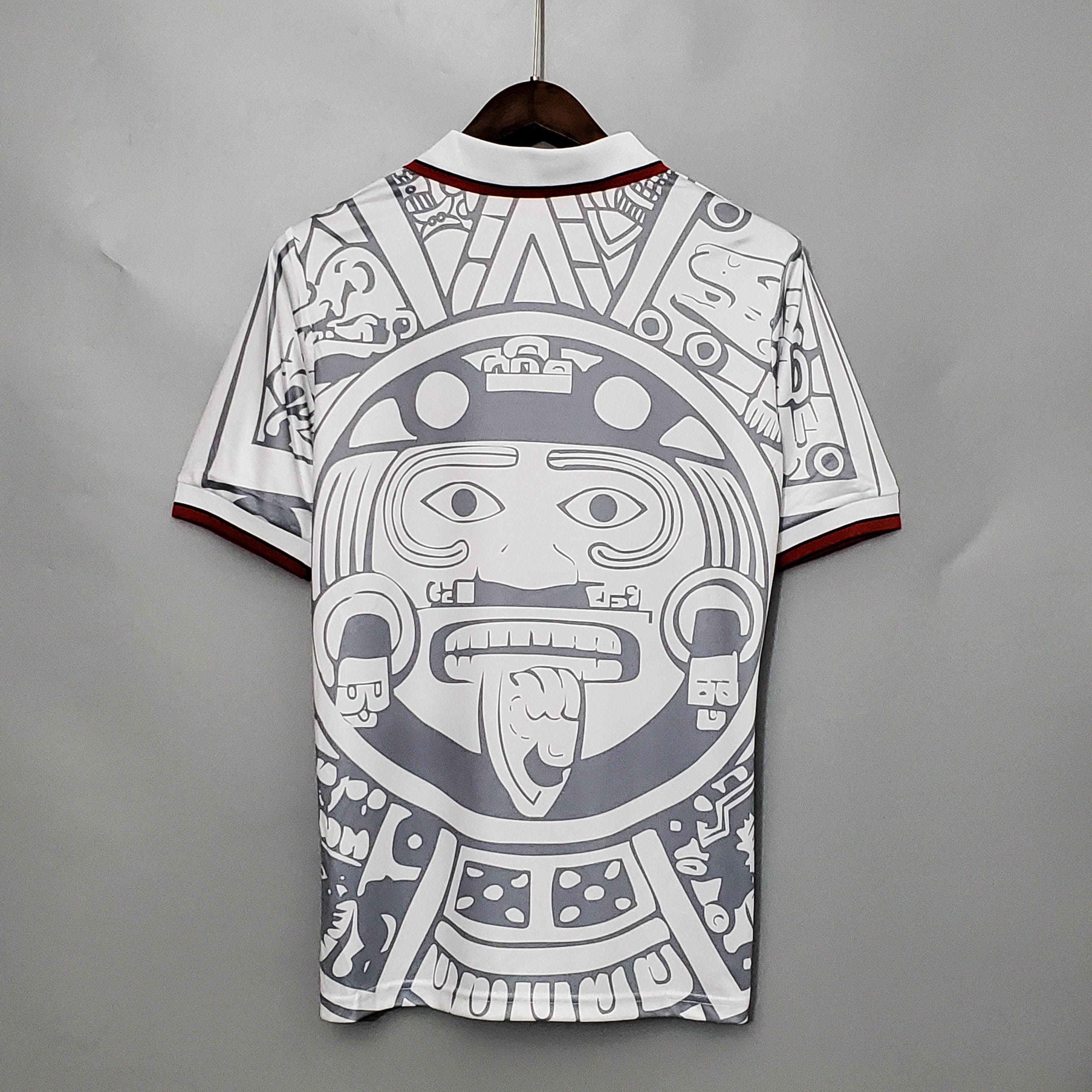 1998 Retro Mexico Voetbalshirt Uit - Afbeelding 2