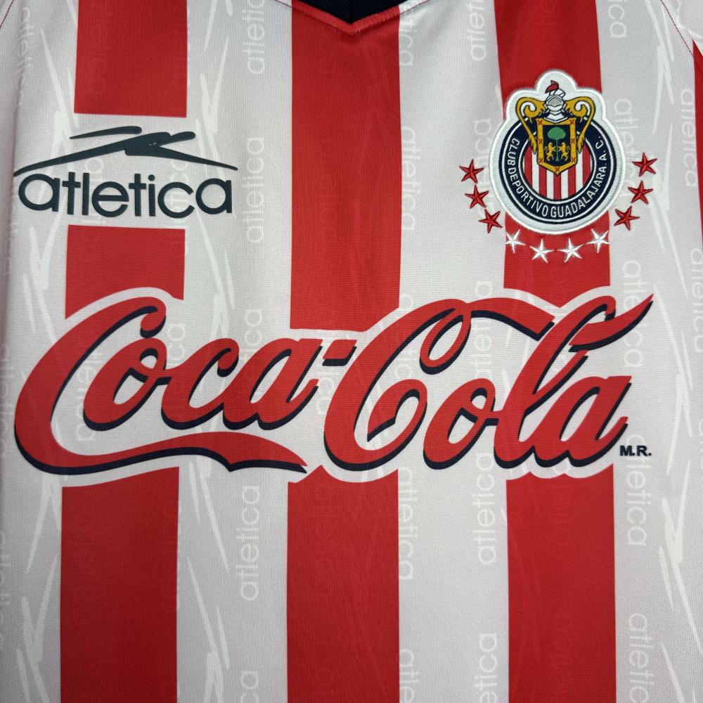1998-1999 Retro Chivas Home Soccer Jersey 1:1 Thai Quality - Image 6