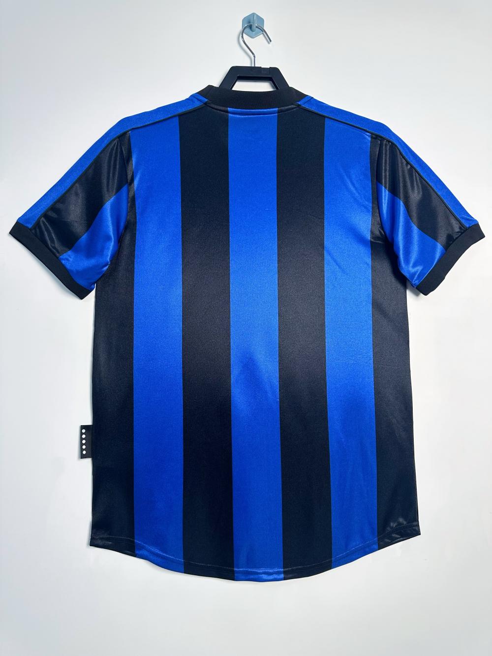 1999-2000 复古 国际米兰 主场 足球球衣 1:1 泰版品质 - 图片 2