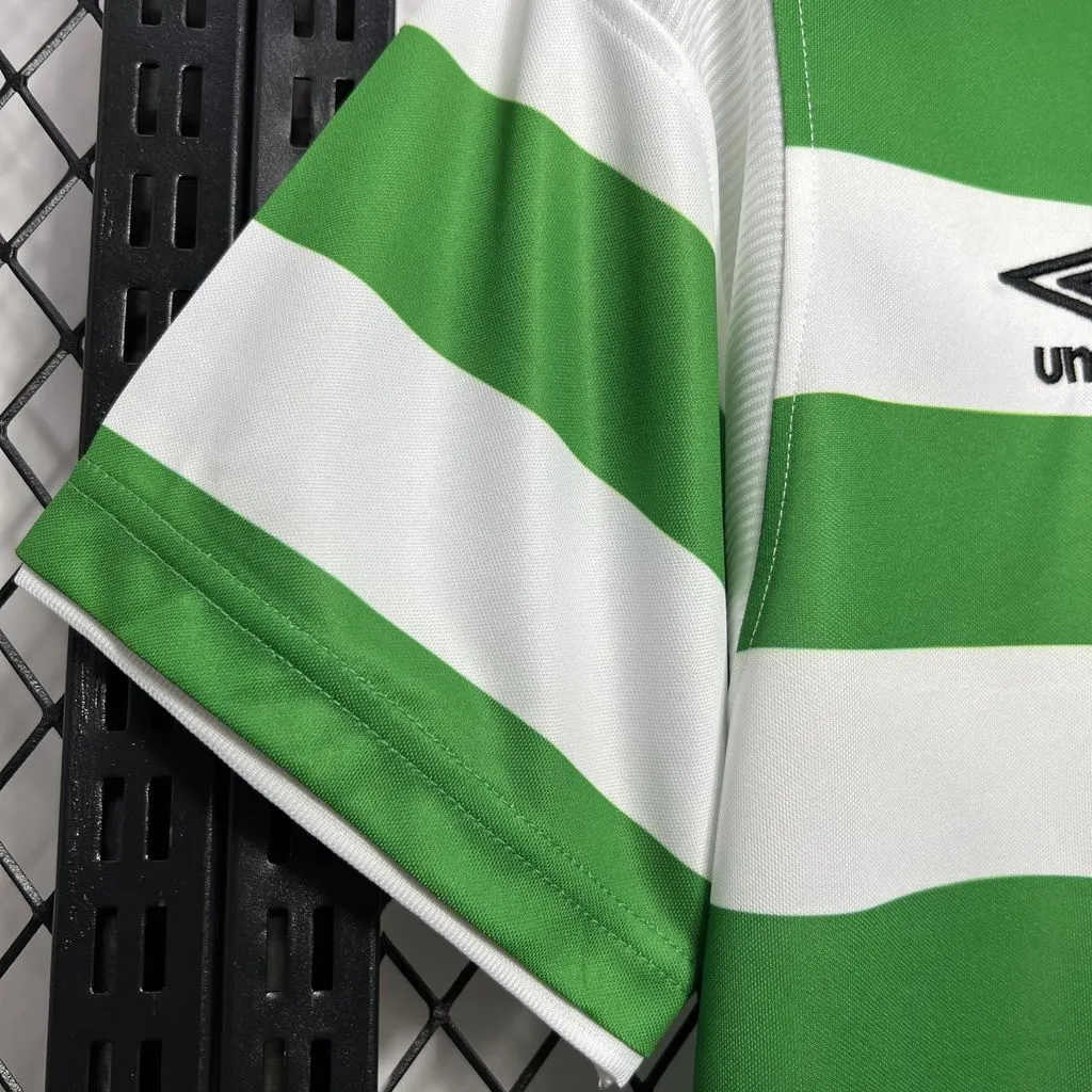 1999/2000 Ретро Celtic Домашняя Футбольная футболка Тайское качество 1:1 — изображение 6