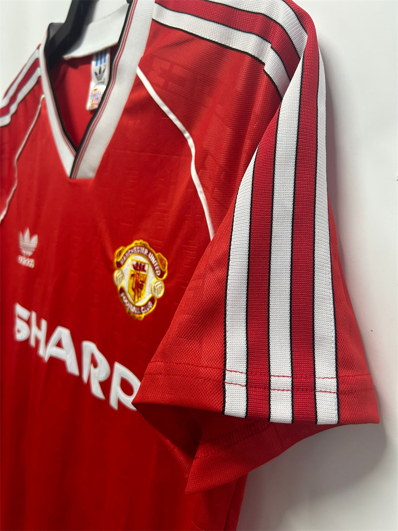 1988/1990 Retro Manchester United Heim Fußballtrikot 1:1 Thai-Qualität – Bild 7