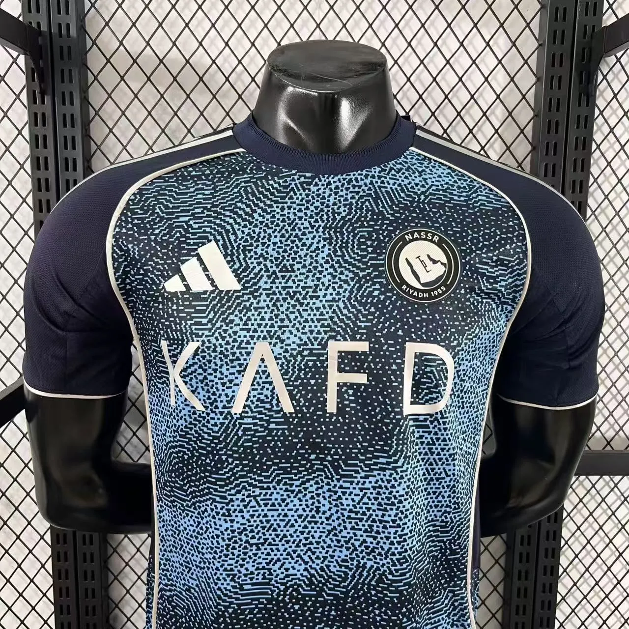 2025/2026 Игровая версия Al-Nassr Гостевая Футбольная футболка Тайское качество 1:1 — изображение 3