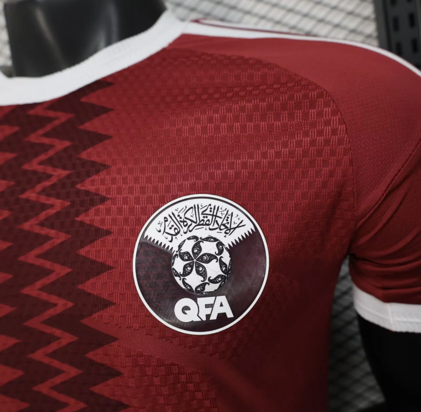 2026-2027 Player Version Qatar National Team Home Football Shirt 1:1 Thai Quality - Image 6