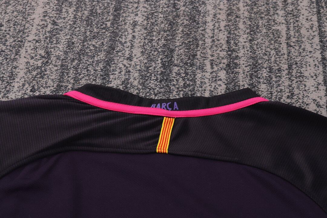 2016/2017 Retro Barcelona Trasferta Maglia da calcio Qualità thai 1:1 Taglia bambino - immagine 3