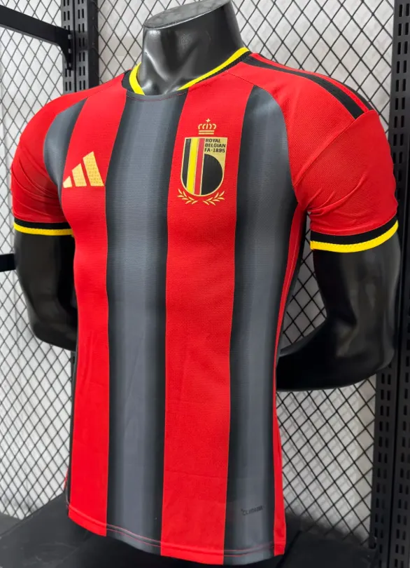 2026 Wersja zawodnicza Belgia Reprezentacja Edycja specjalna 01 Koszulka piłkarska Jakość tajska 1:1 - obrazek 3