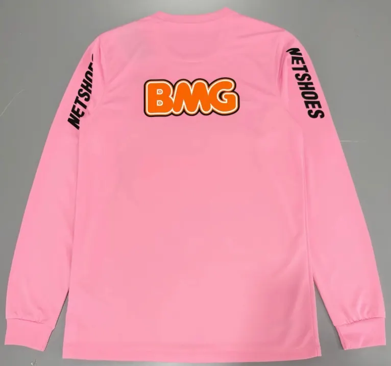 2012/2013 Retro Langarm Santos Rosa Fußballtrikot 1:1 Thai-Qualität – Bild 2