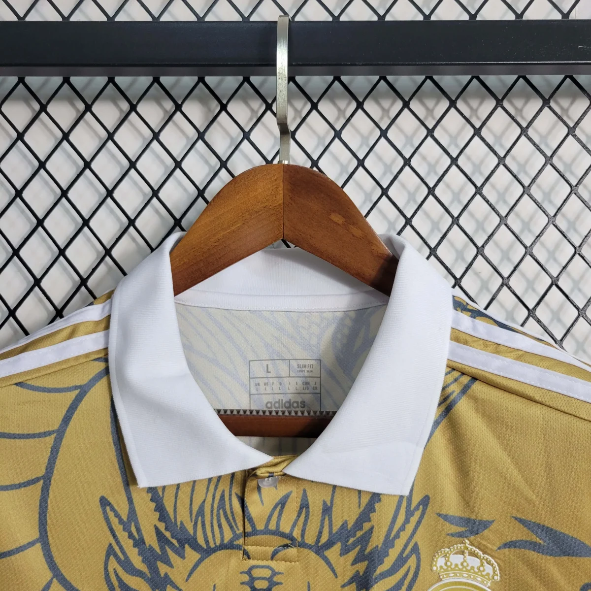 2023/2024 Real Madrid Chinese Gold Dragon Футбольная футболка — изображение 6
