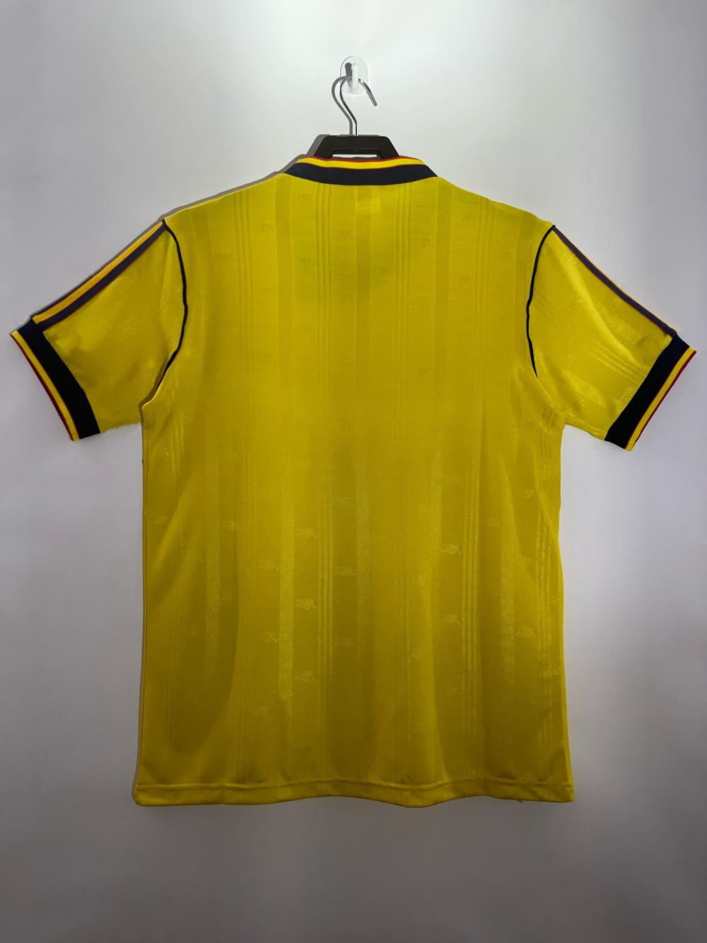 1986-1988 复古 阿森纳 客场 足球球衣 1:1 泰版品质 - 图片 2