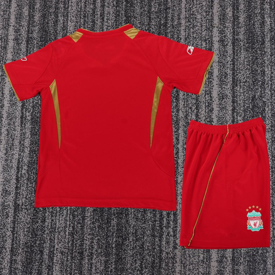2005/2006 Retro Liverpool Heim Fußballtrikot 1:1 Thai-Qualität Kindergröße – Bild 2