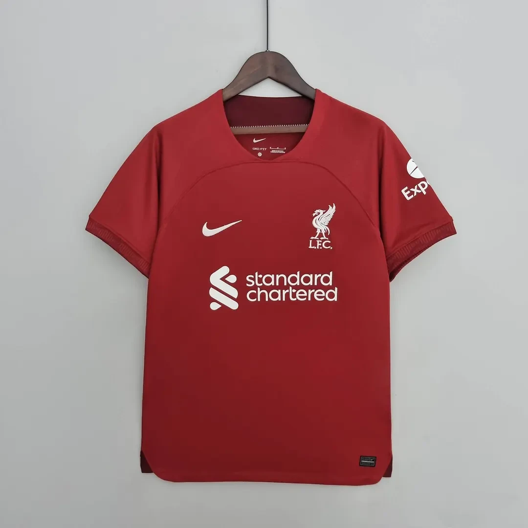 2022/2023 Liverpool Camisa de futebol Qualidade tailandesa 1:1 Casa