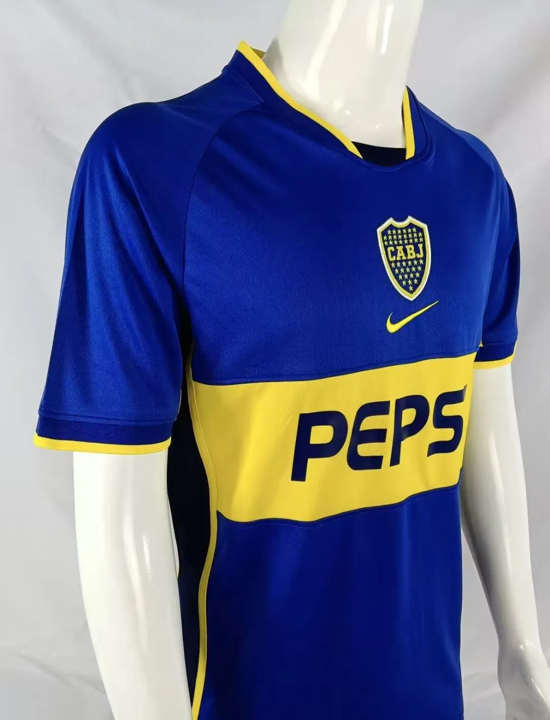2002/2003 Retro Boca Juniors Casa Maglia da calcio Qualità thai 1:1 - immagine 4