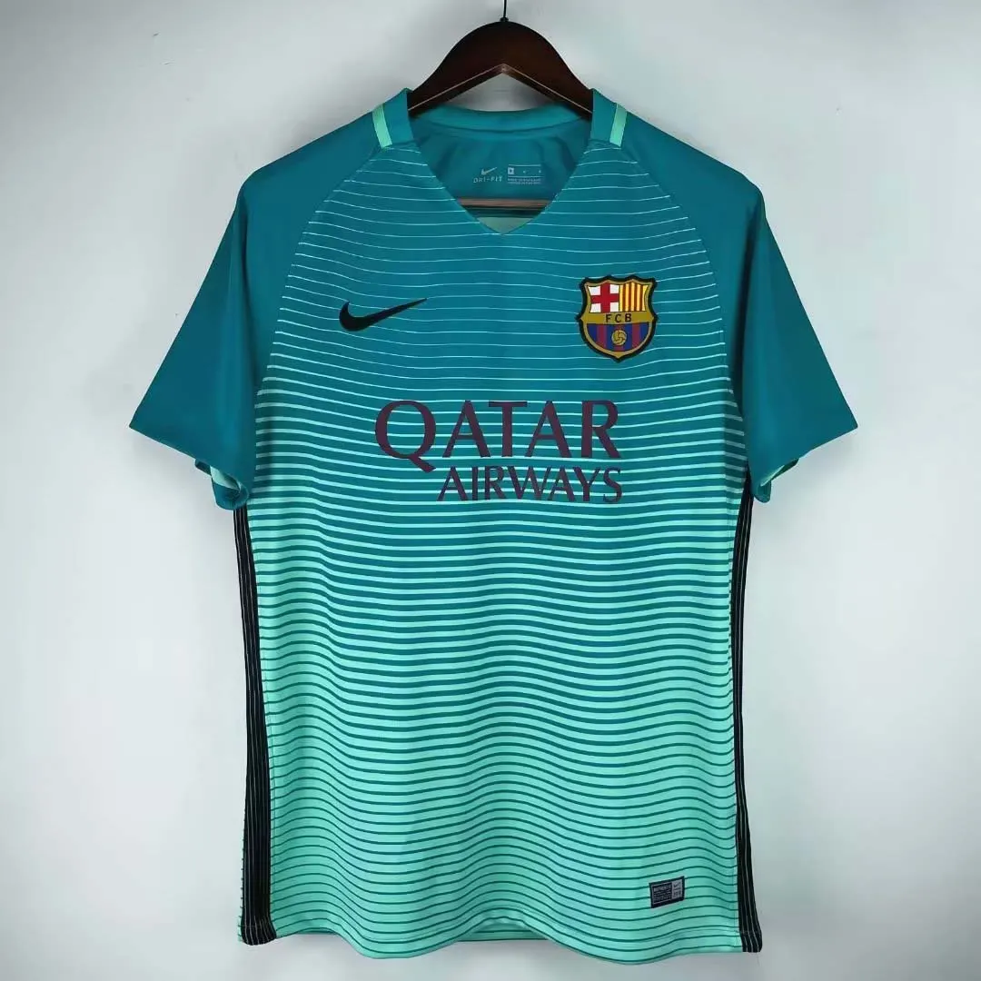 2016/2017 Retro Barcelona Terza Trasferta Maglia da calcio Qualità thai 1:1