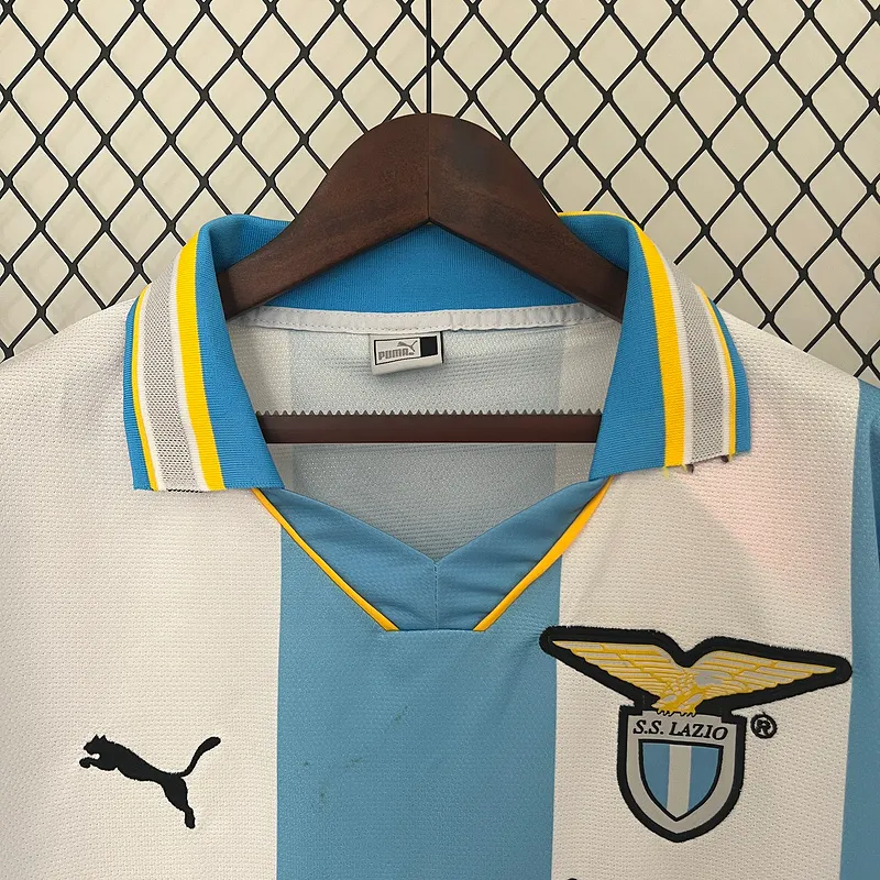 1999/2000 Retro Lazio Heim Fußballtrikot 1:1 Thai-Qualität – Bild 3