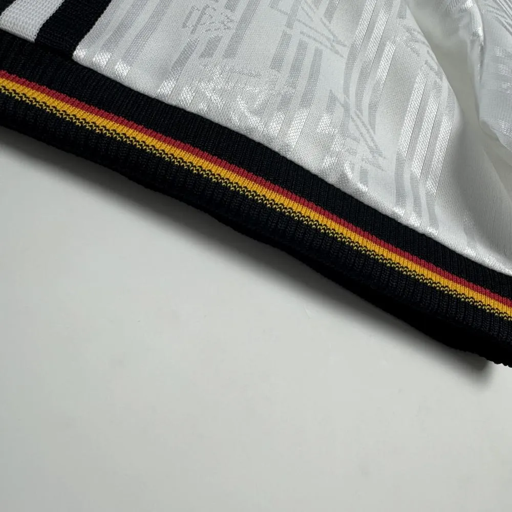 1996 Retro Fußballtrikot Deutschland Heim – Bild 7