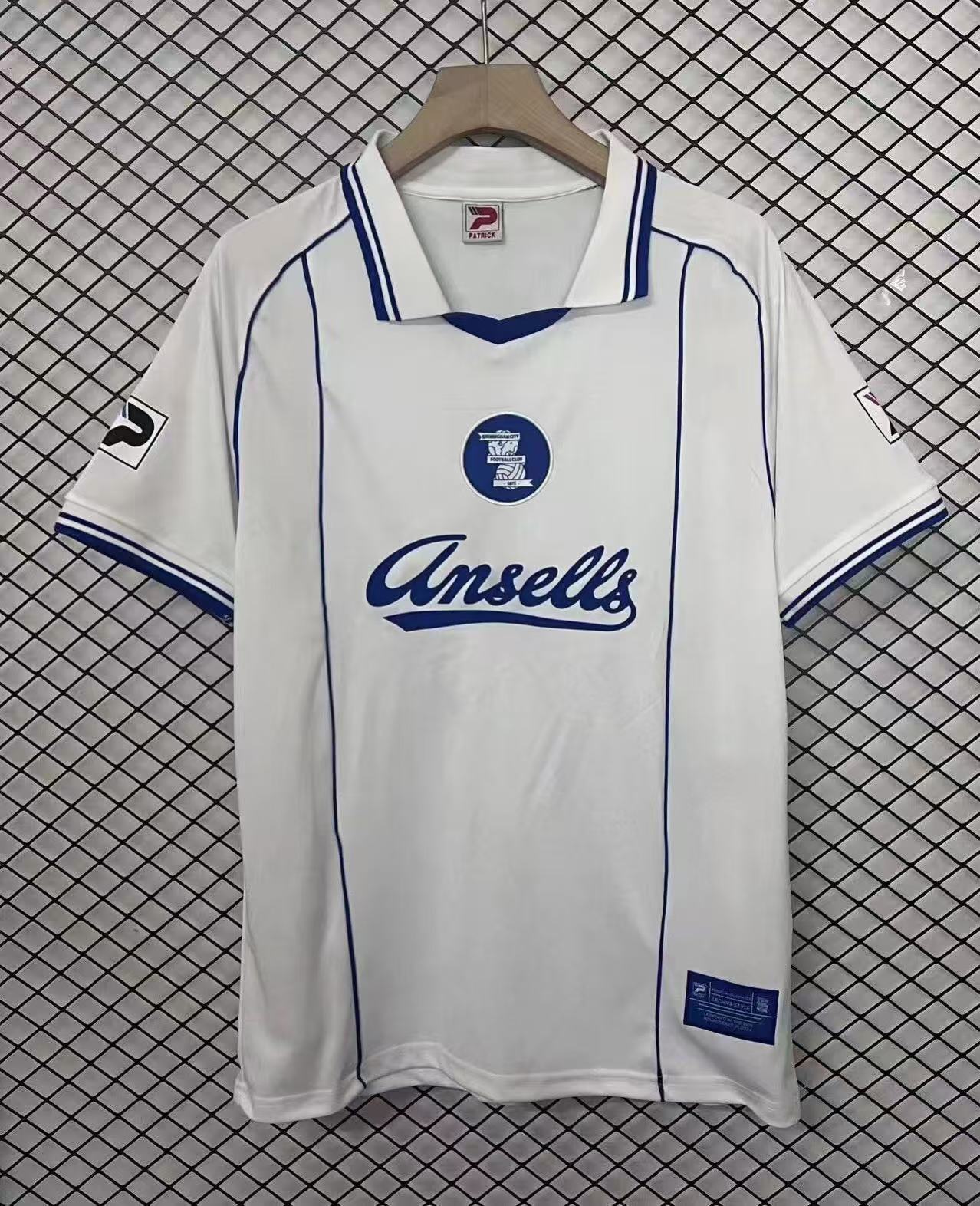 1984/1985 Retrô Birmingham City Fora Camisa de futebol Qualidade tailandesa 1:1