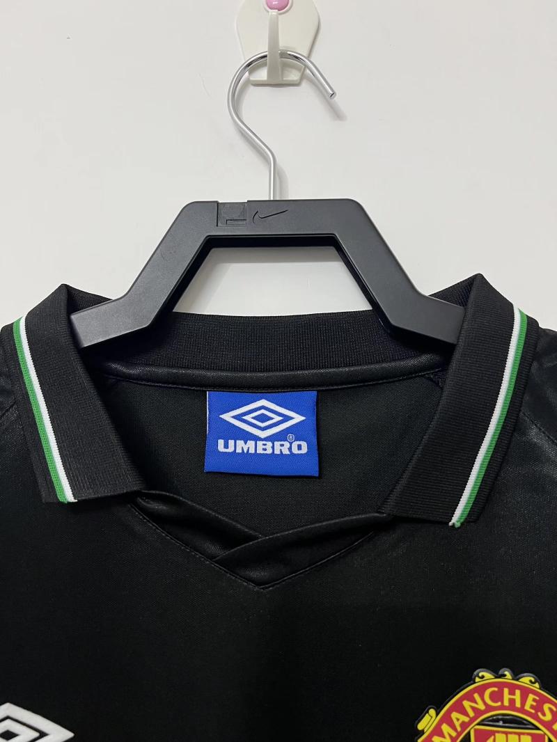 1998/1999 Retro Manchester United Terza Trasferta Maglia da calcio Qualità thai 1:1 - immagine 3