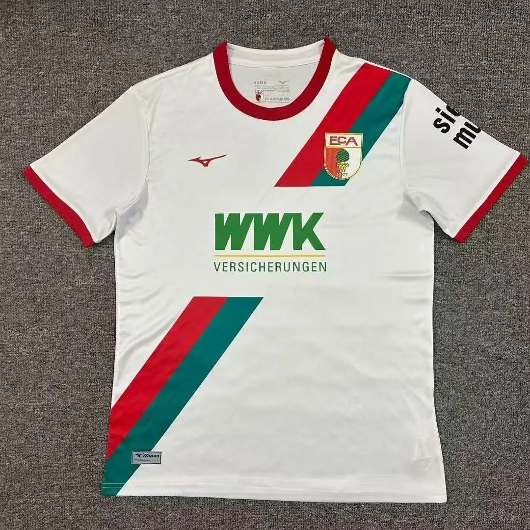 2025/2026 FC Augsburg Local Camiseta de fútbol Calidad tailandesa 1:1