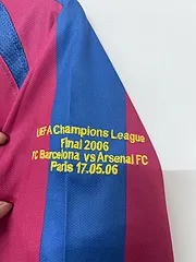 2005/2006 Rétro Manches longues Barcelona Domicile Maillot de football UEFA Ligue des champions Qualité thaï 1:1 – Image 6
