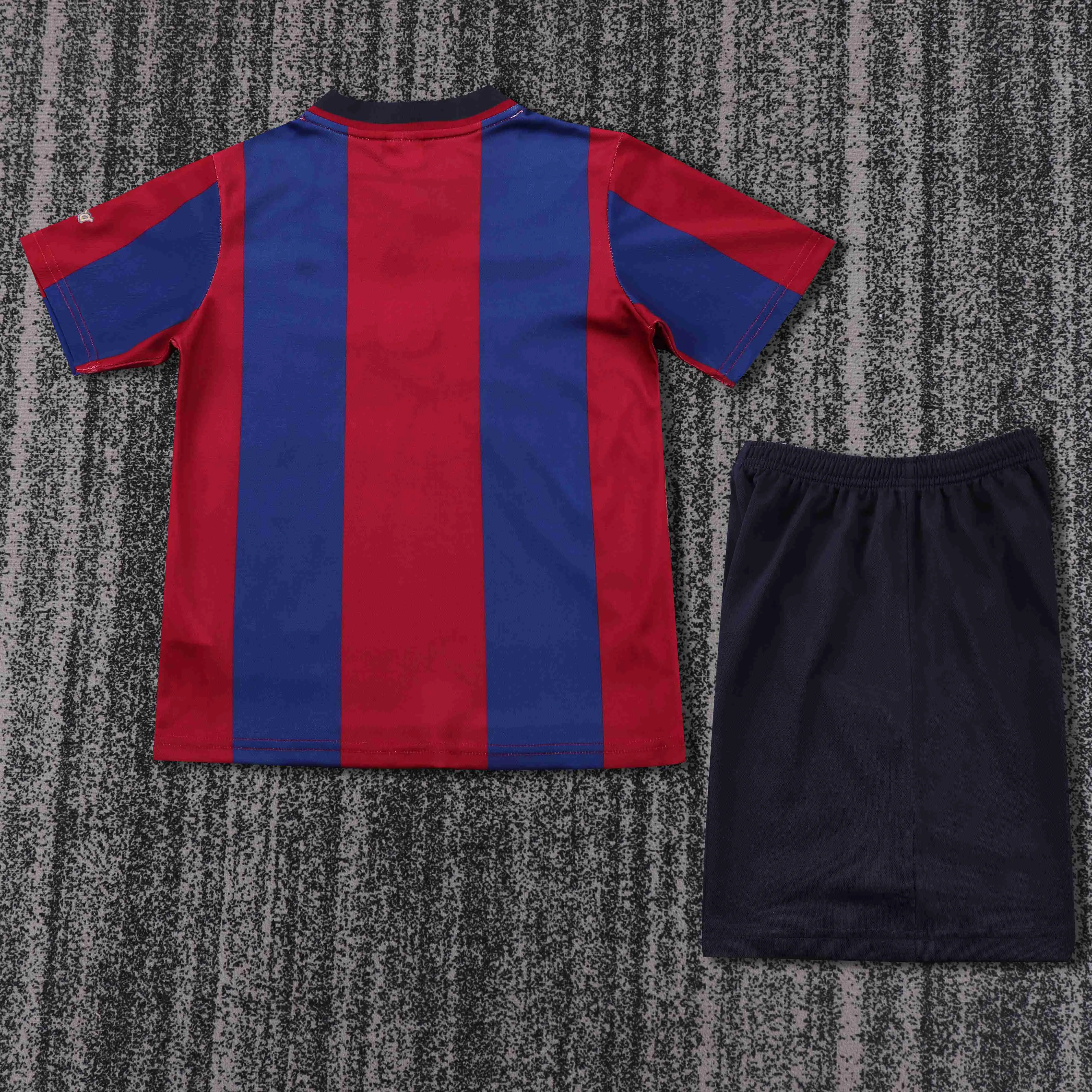 1998-1999 Retro Barcelona Home Football Shirt 1:1 Thai Quality Kids Size - Image 2