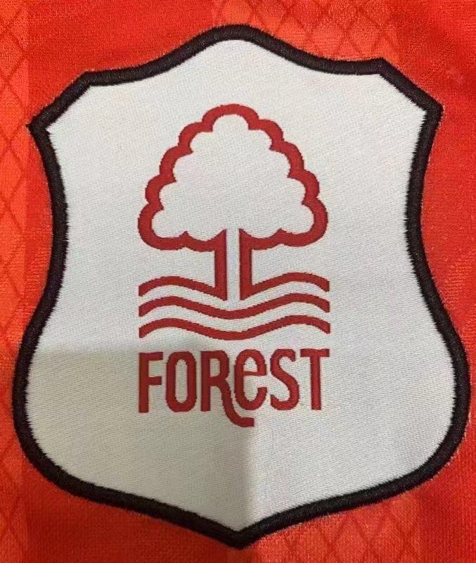 1994-1995 Retrô Nottingham Forest Casa Camisa de futebol Qualidade tailandesa 1:1 - Image 5