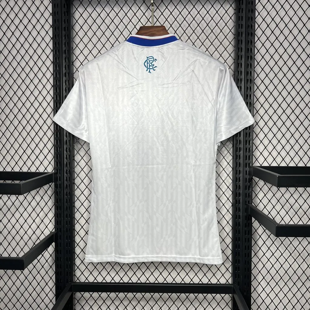 1990/1992 Rétro Rangers Extérieur Maillot de football Qualité thaï 1:1 – Image 2