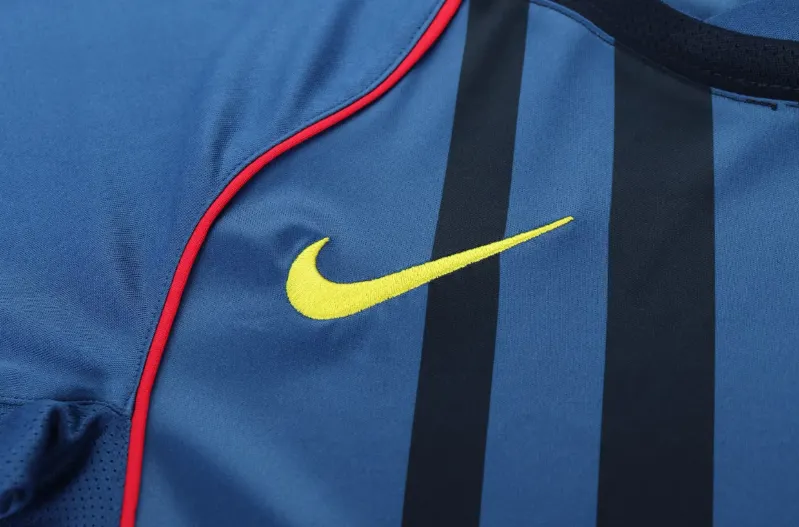 2004/2005 Retro Barcelona Auswärts Fußballtrikot 1:1 Thai-Qualität Kindergröße – Bild 5