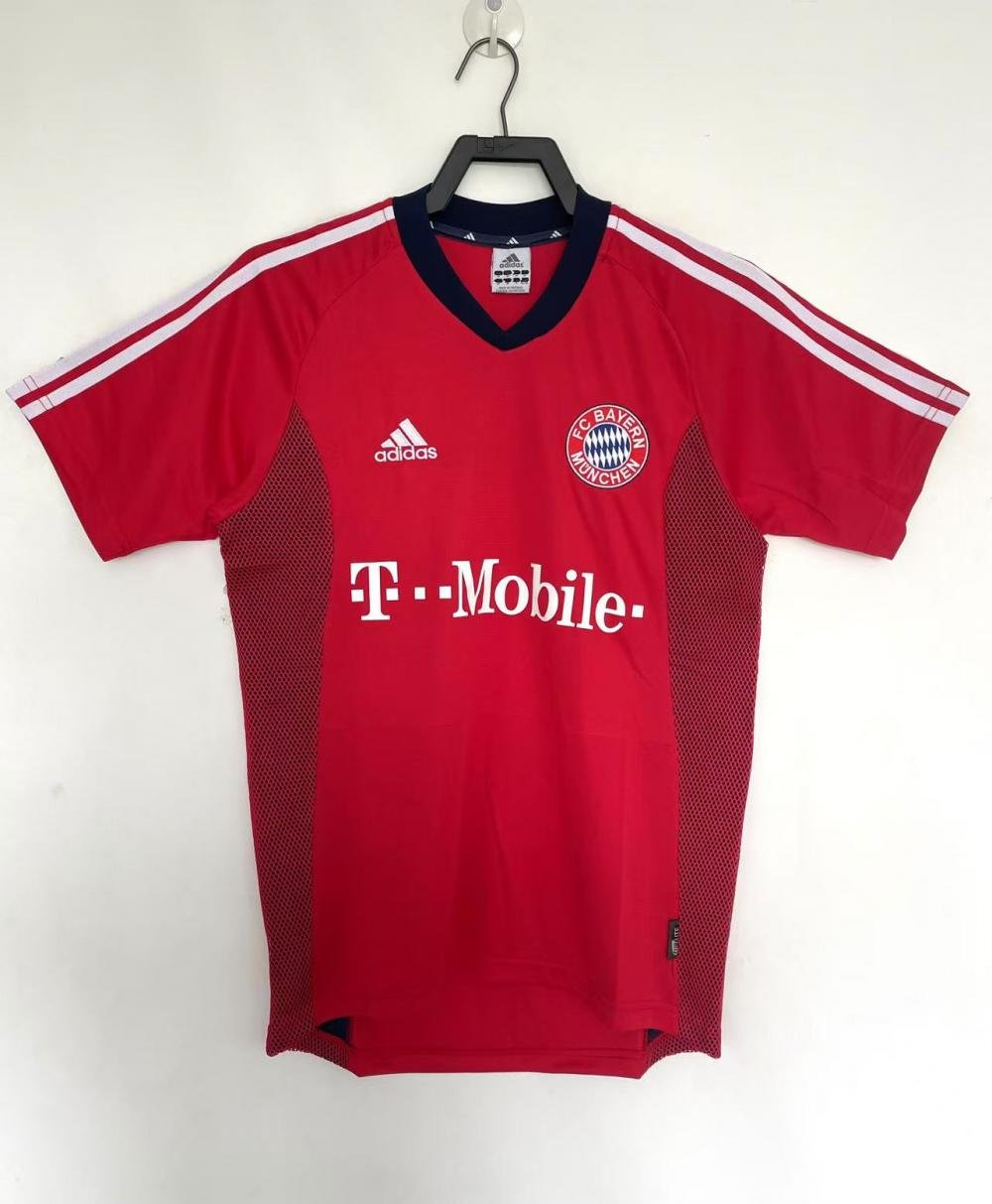 2002/2003 Retro Bayern Munich Casa Maglia da calcio Qualità thai 1:1