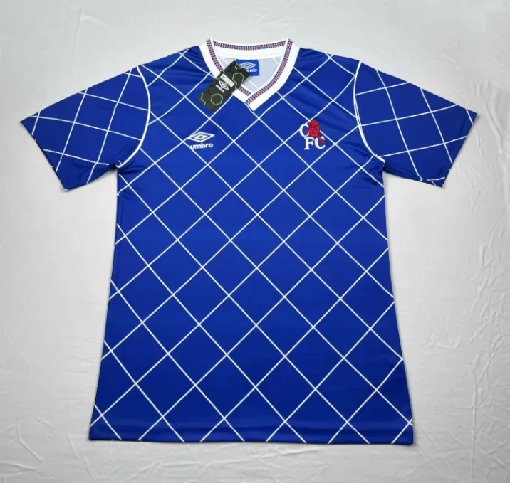 1987/1989 Retro Chelsea Heim Fußballtrikot 1:1 Thai-Qualität