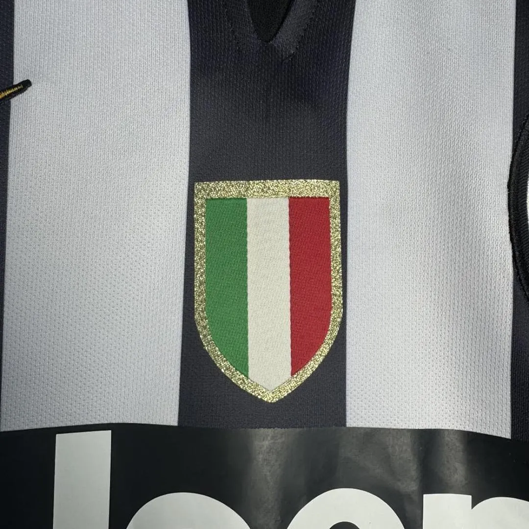 2014/2015 Rétro Manches longues Juventus Domicile Maillot de football Qualité thaï 1:1 – Image 6
