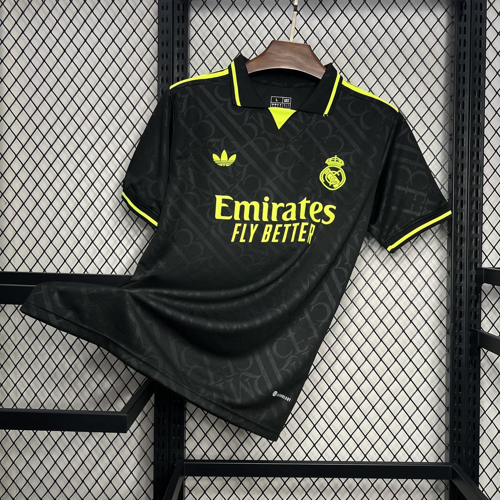 2024/2025 Real Madrid X Czarny i Neon Unique Koszulka Jakość tajska 1:1