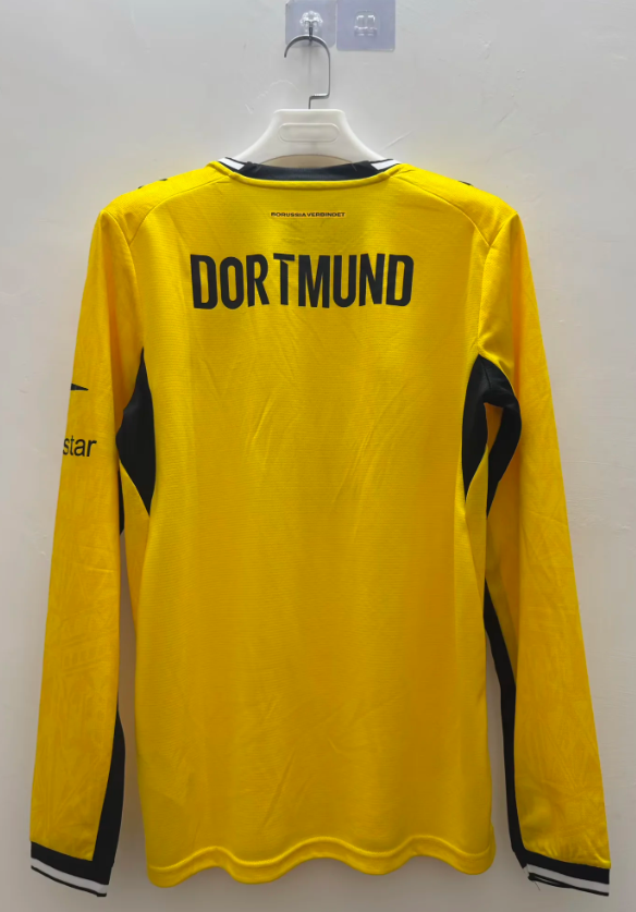 2026/2027 Lange mouw Dortmund Thuis Voetbalshirt 1:1 Thaise kwaliteit - Afbeelding 2