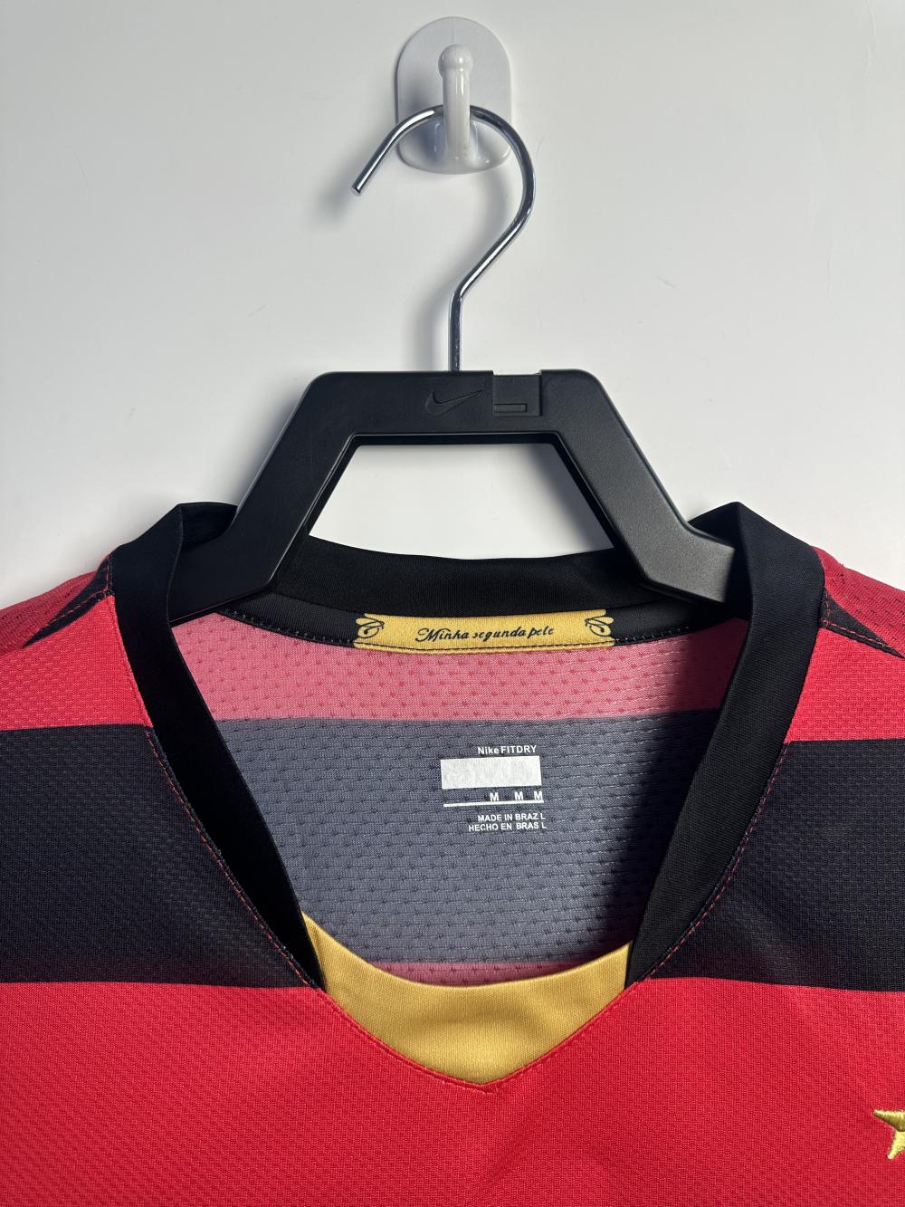 2008 Retrô Flamengo Casa Camisa de futebol Qualidade tailandesa 1:1 - Image 3
