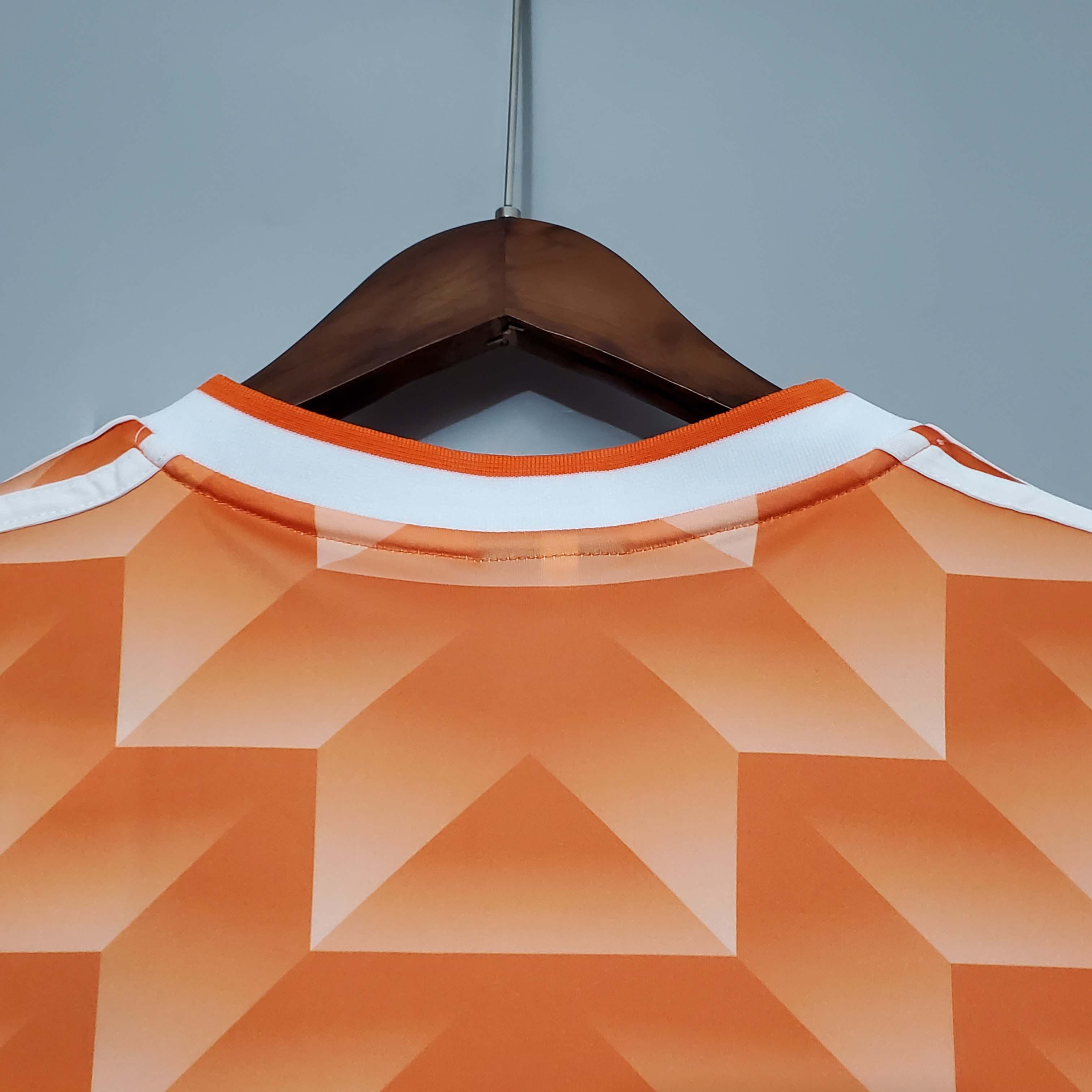 1988 Retro Paesi Bassi Casa Maglia da calcio Qualità thai 1:1 - immagine 4