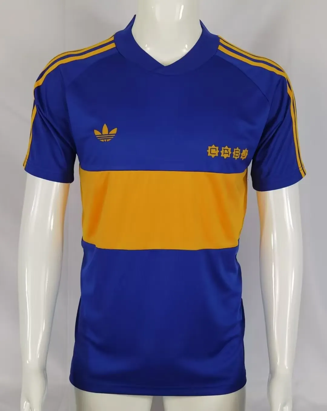 1981/1982 Retrô Boca Juniors Casa Camisa de futebol Qualidade tailandesa 1:1