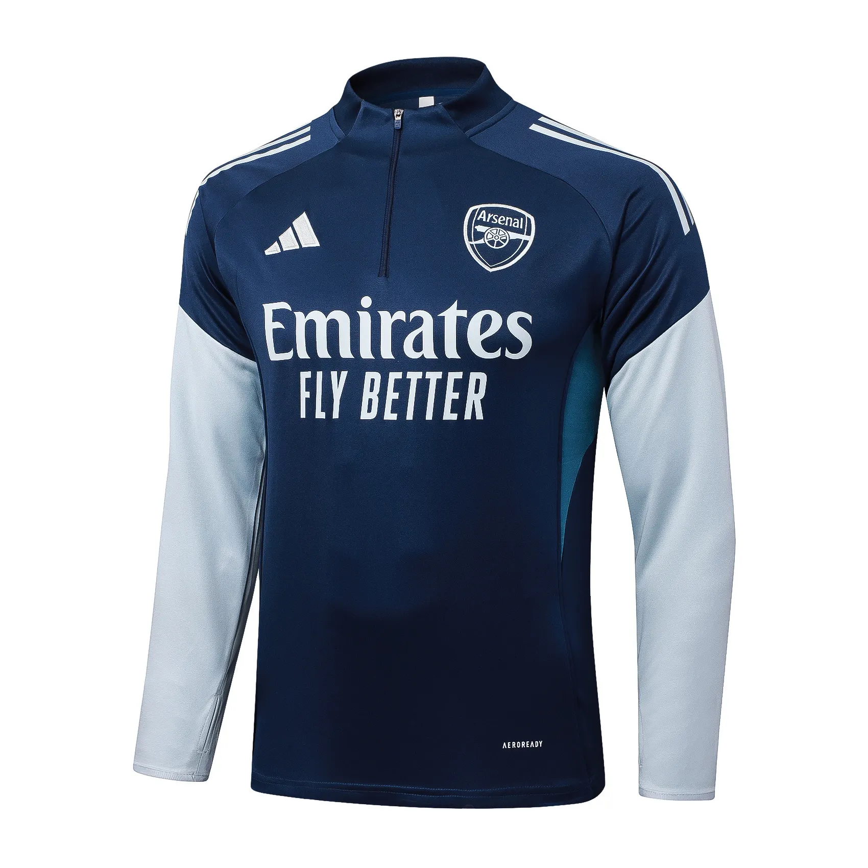 2025/2026 Arsenal Chándal media cremallera Royal Azul Camiseta de fútbol Calidad tailandesa 1:1 Conjunto 01 - Imagen 3