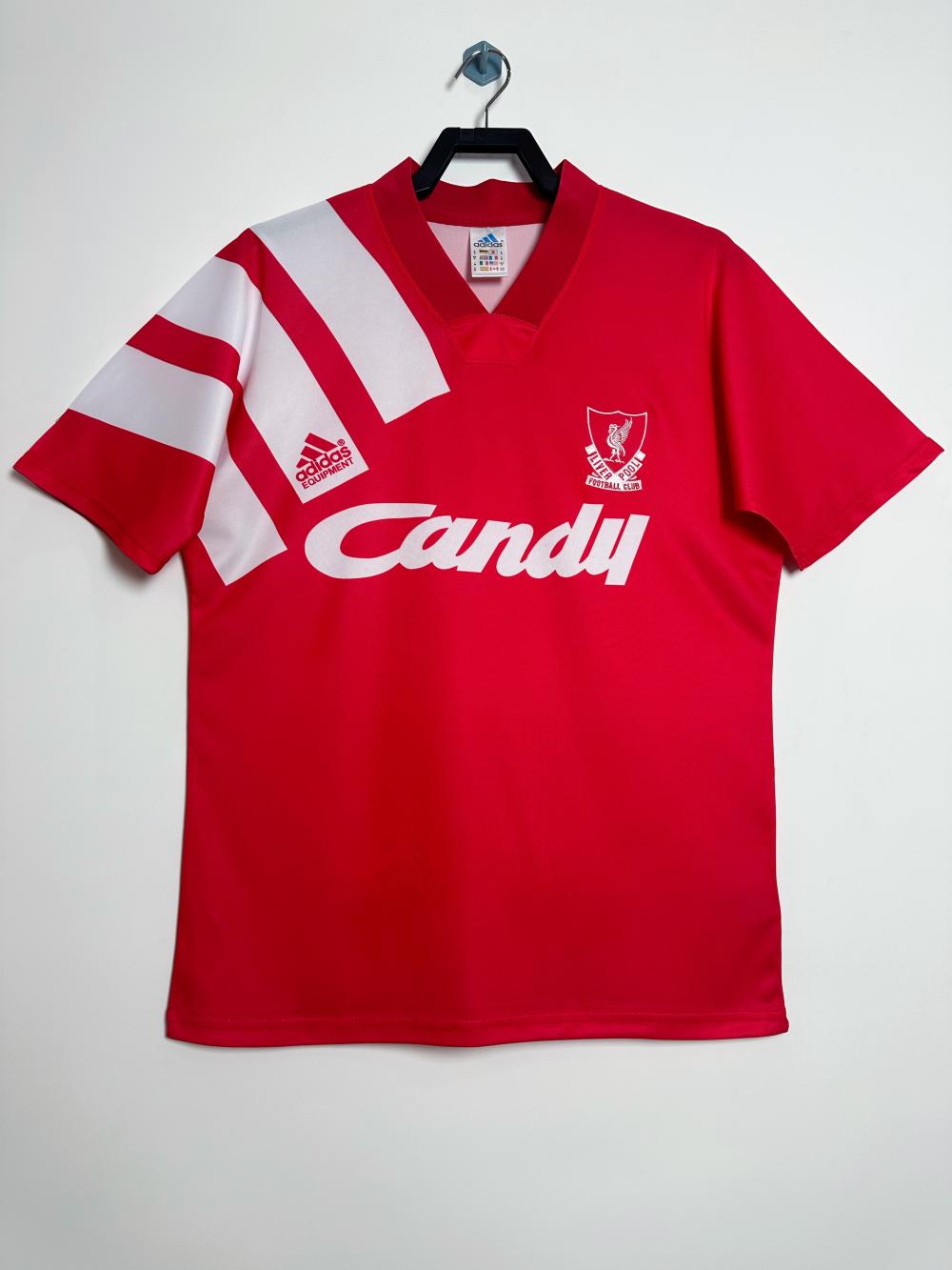 1991-1992 Retro Liverpool Casa Maglia da calcio Qualità thai 1:1