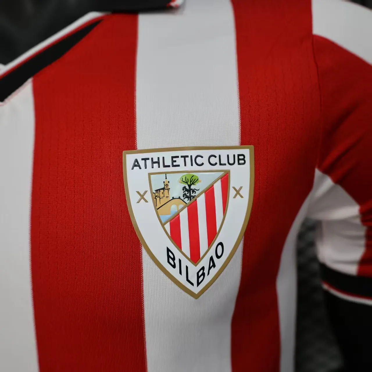 2025/2026 Spelersversie Athletic Bilbao Thuis Voetbalshirt 1:1 Thaise kwaliteit - Afbeelding 5