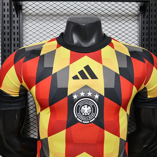 2026 Versión jugador Alemania Pre-partido Camiseta de fútbol Calidad tailandesa 1:1 - Imagen 3