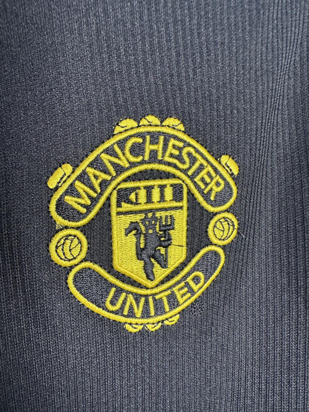 1998-1999 Retro Manga larga Manchester United Visitante Camiseta de fútbol Calidad tailandesa 1:1 - Imagen 4