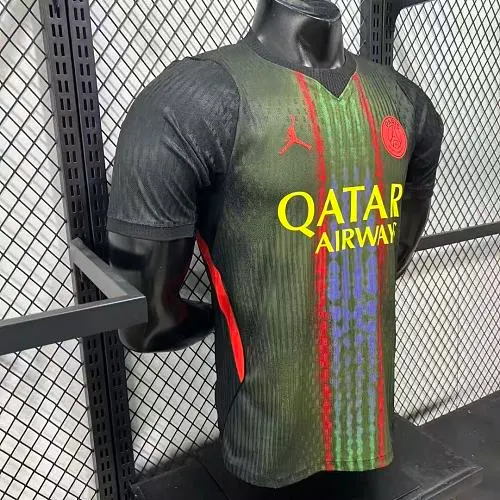 2026/2027 Oyuncu versiyonu Paris Saint-Germain Üçüncü Deplasman Futbol forması 1:1 Tayland kalitesi - Görsel 3