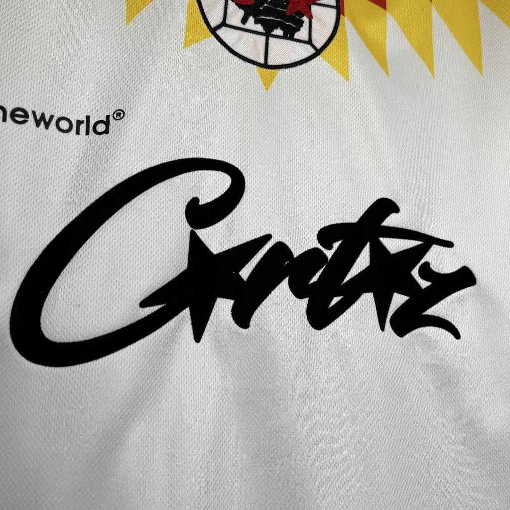 1995 Retro CF América Weiß Corteiz Trikot 1:1 Thai-Qualität – Bild 6